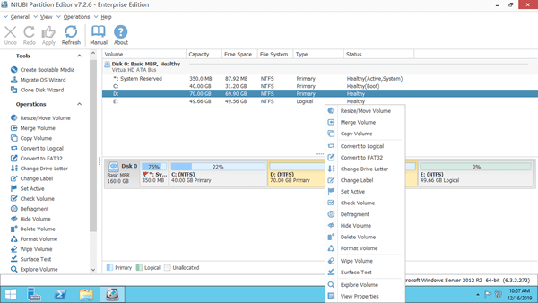 NIUBI Partition Editor
