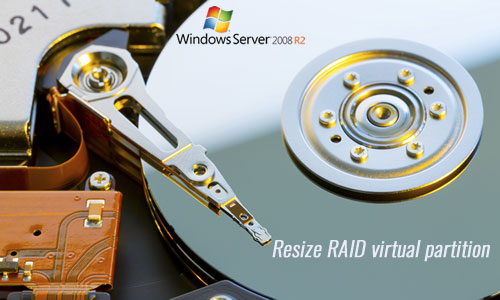 Resize RAID partition